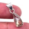 Natural Ametrine 925 Solid Sterling Silver Jewelry Gift Jewelry Pendant 1'' y3M11