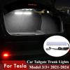 Tailgate Trunk Lights For Tesla Model 3/3+ Highland 2025 Rear Trunk Replacement LED Light Luggage White Tail Lamp Accessories
