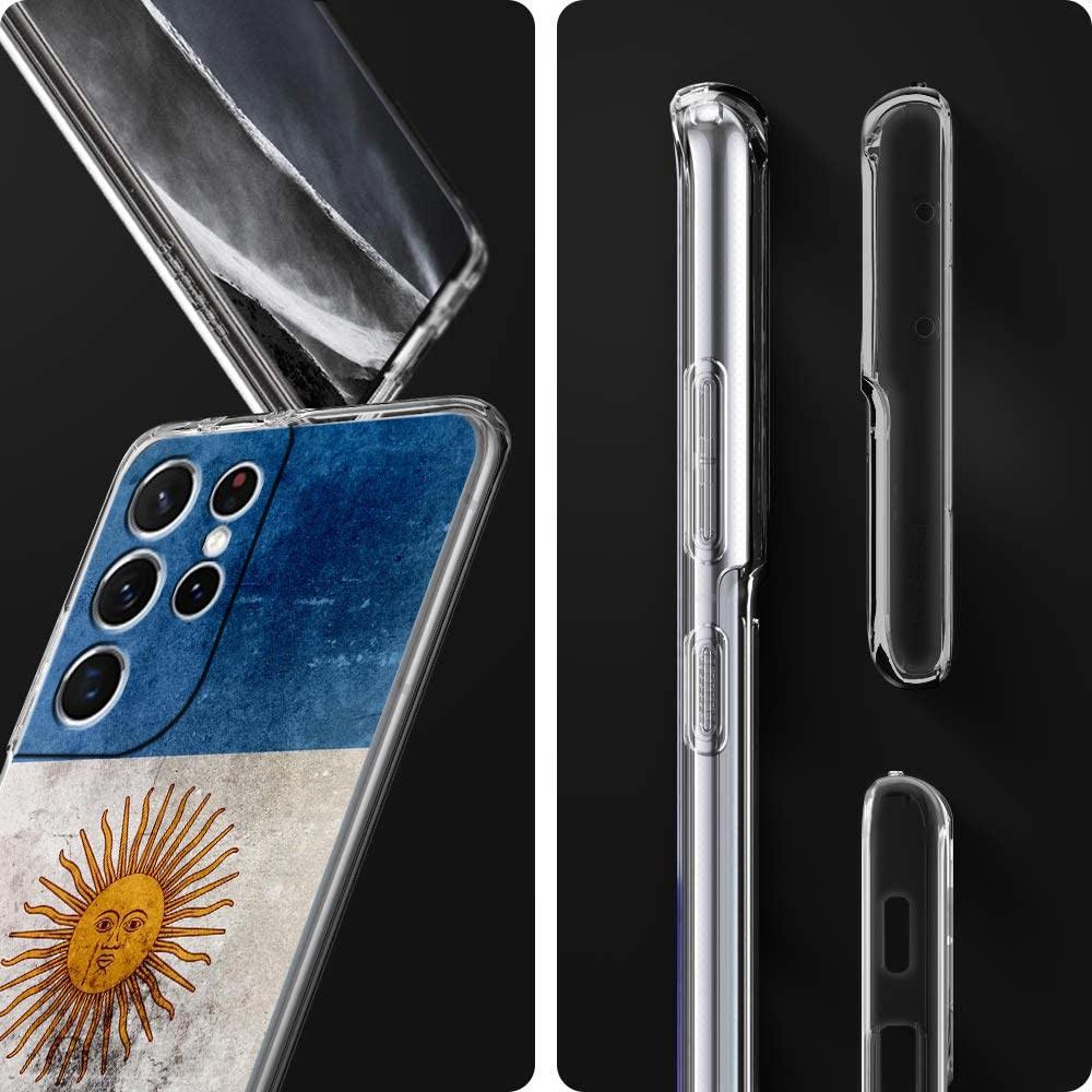 Чехол для телефона с флагом Аргентины Футбол 10 для Samsung Galaxy S22 S21 S20 FE Ultra 5G S10 S10E S9 S8 Plus Note 10 20 Мягкий прозрачный чехол