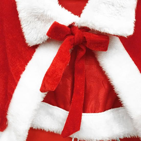 Рождественская накидка на шнуровке для фестиваля, легкая унисекс для детей и взрослых, рождественская рождественская шаль, милая нарядная одежда, создающая атмосферу