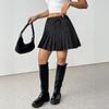 Летняя юбка-трапеция с плиссировкой в стиле Y2K 'Hot Girl' 2026 – Трансграничная российская женская мода