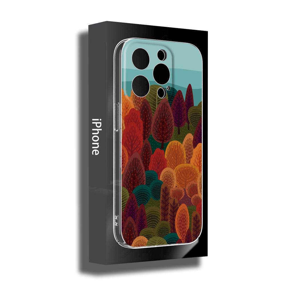 Чехол для телефона с горным пейзажем и пейзажем для iPhone 14 11 12 Pro 8 7Plus SE X Pro 14 MAX 13 MINI XR XS iphone 14, мягкие чехлы для телефонов