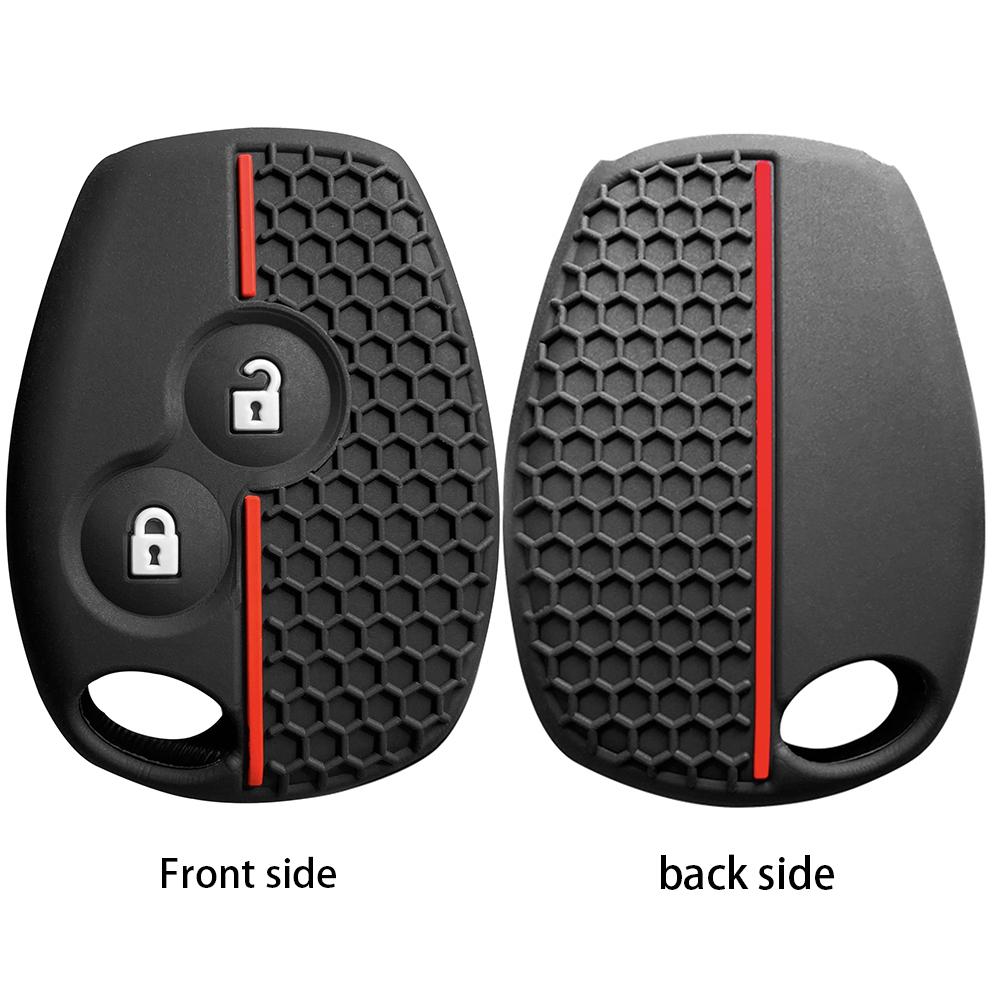 Силиконовый чехол для ключа держатель чехол для ключа для Renault Clio 3 Logan 2 Dacia Duster sandero stepway Lada Largus для Nissan Almera terrano
