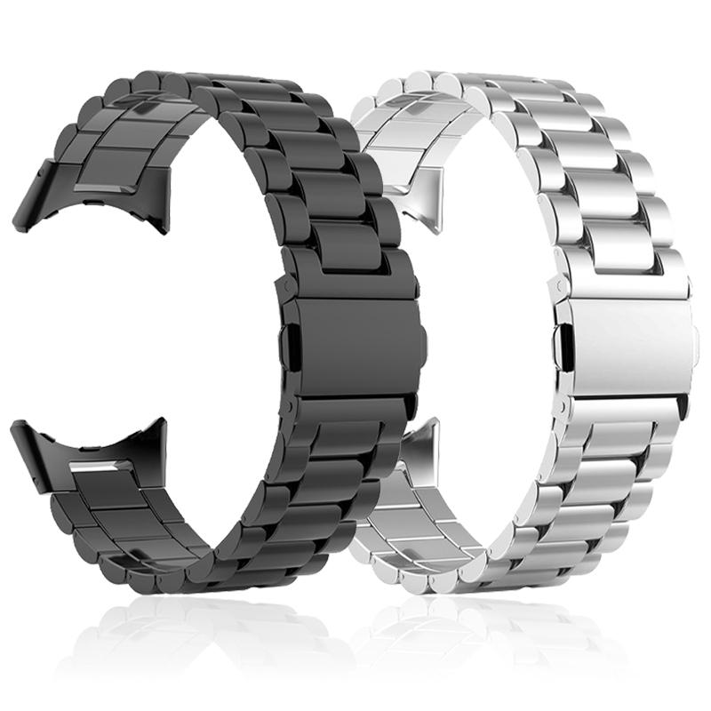 Нержавеющая сталь Браслеты для Pixel Watch Для Google Pixel Watch Классический Металлический Ремешок Запасной Ремешок Аксессуары для Часов