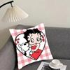 BBetty BoopP Fashion Cushion Cover Pillowcase Ultra Soft Skin Friendly Fabric Cloud Like Comfort Concealed Zipper