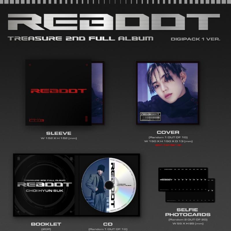 Treasure   Reboot  2-й Полноформатный Альбом  Версия Диджипак. 