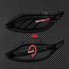 Upper Fairing Windshield Side Wing Air Deflectors Fit for Harley Touring Electra Glide Street Glide Trike 1996–2013 Black