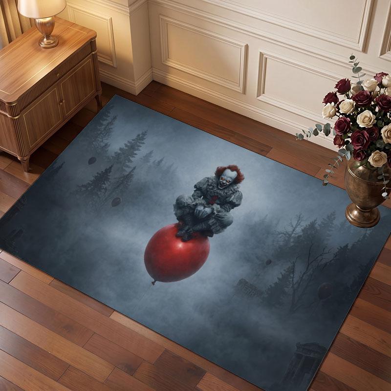 IT Pennywise Rug Soft Thick Non Slip Floor Carpet for Bedroom Living Room Home Decor