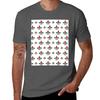 Christmas Fleur De Lis Pattern Tshirt Perforunisexce Dry Fit Tshirt