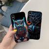 Чехол для телефона ED12 Cartoon Art Owl для iPhone 6 6s 7 8 11 12 13 14 15 XS Pro Max XR X SE Samsung S20 S21 S22 S23 S24 FE Ultra Plus Lite S21S A55