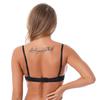Womens Sexy Open Nipples Lingerie Lace Trim Hollow Out Adjustable Straps Bra Tops