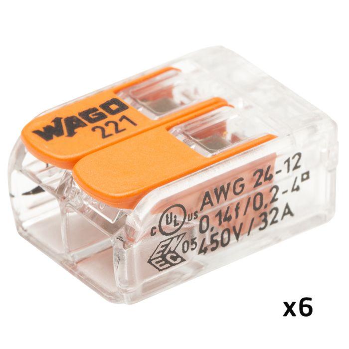 Блистер ассорти из 20 автоматических соединительных клемм с 2, 3 и 5 входами S221