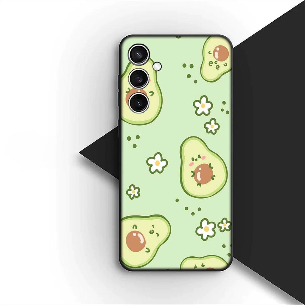 Cover for Motorola Moto G86 G57 E14 E15 G14 G34 G67 G84 G24 A54 G15 Power E22 Casing Phone Case Avocado Strawberry fruit Summer