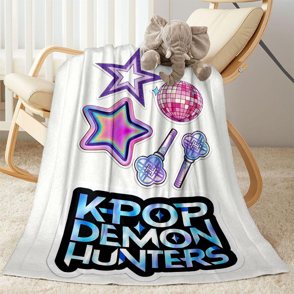 Starlit Harmony Blanket Ultra-Soft Perfect for Bed Couch Office Chair All-Season Use Digital Print Birthday Christmas Gift Blanket