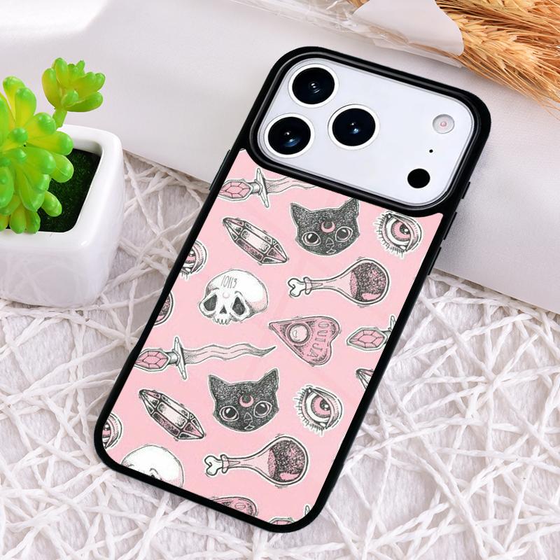 Эстетика Ведьмы Ударопрочный Чехол для Телефона для iPhone 17 Air 16e 15 11 12 14 13 Pro Max Чехол