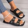 Fashion Women Slippers Summer Open Toe Beach Flip Flops Fashion Outdoor Casual Flat Sandals Trend Dress Walking Slides Zapatos De Mujer