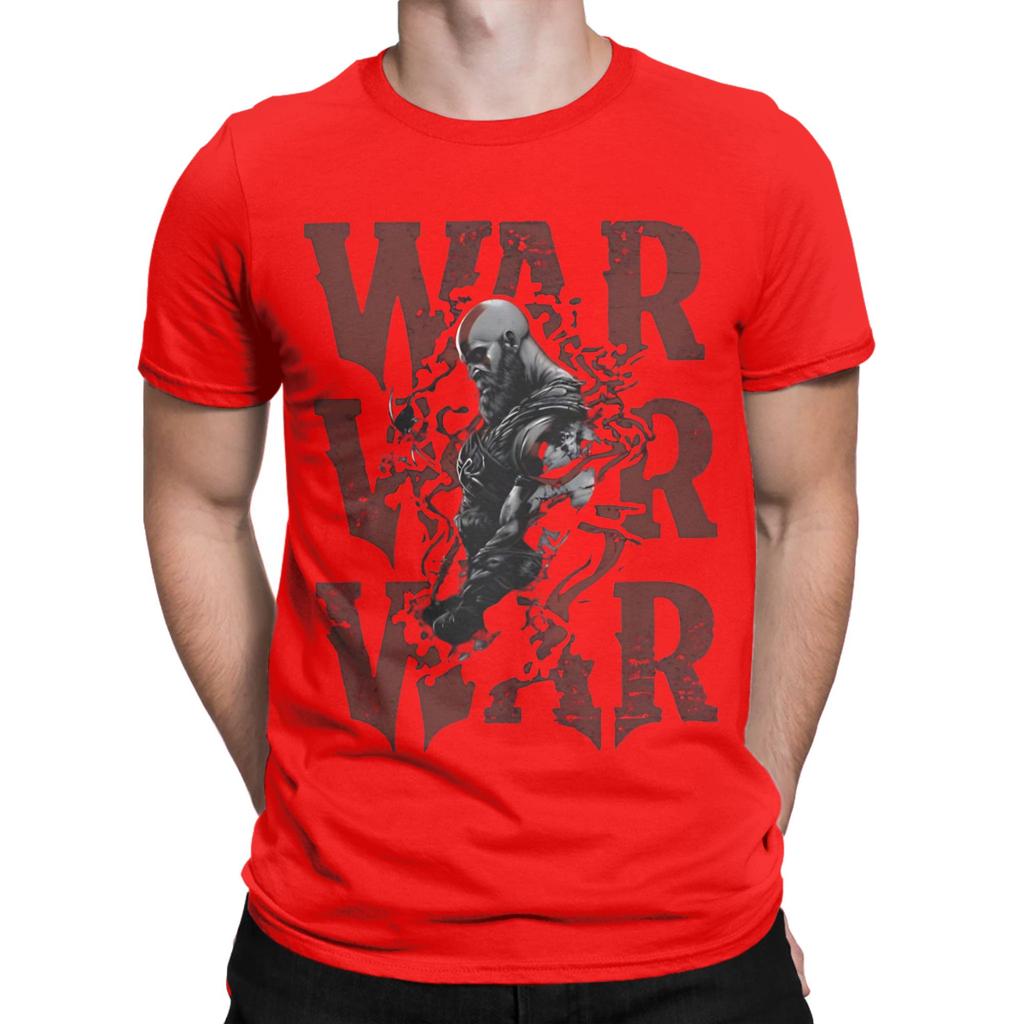 War Warrior Kratos Rage Design Funny Graphic 100 Cotton Tshirt God Of War Tees Tops For Unisex