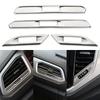 Center Air Vent Decor Trim Cover for Volkswagen VW T-roc 2018-2021 LHD Car Interior Air Outlet Frame Decor Sticker Interior Acc