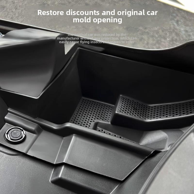 Car Styling Engine Cabin Air Filter Net Hood Intake Mask Bonnet Cover Protector Decoration Accessories for Toyota RAV4 2020 +