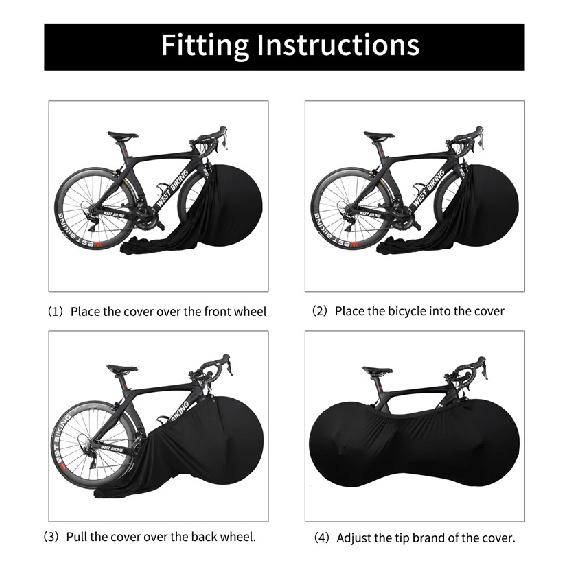 WEST BIKING Bicycle Protector Cover MTB Road Cycling Protective Gear Anti Dust Wheels Frame Cover Scratch Proof Storage Bag