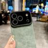 Роскошный матовый жесткий бампер с магнитной защитной крышкой для iPhone 17 16 15 12 13 14 Pro Max Plus для беспроводной зарядки Magsafe