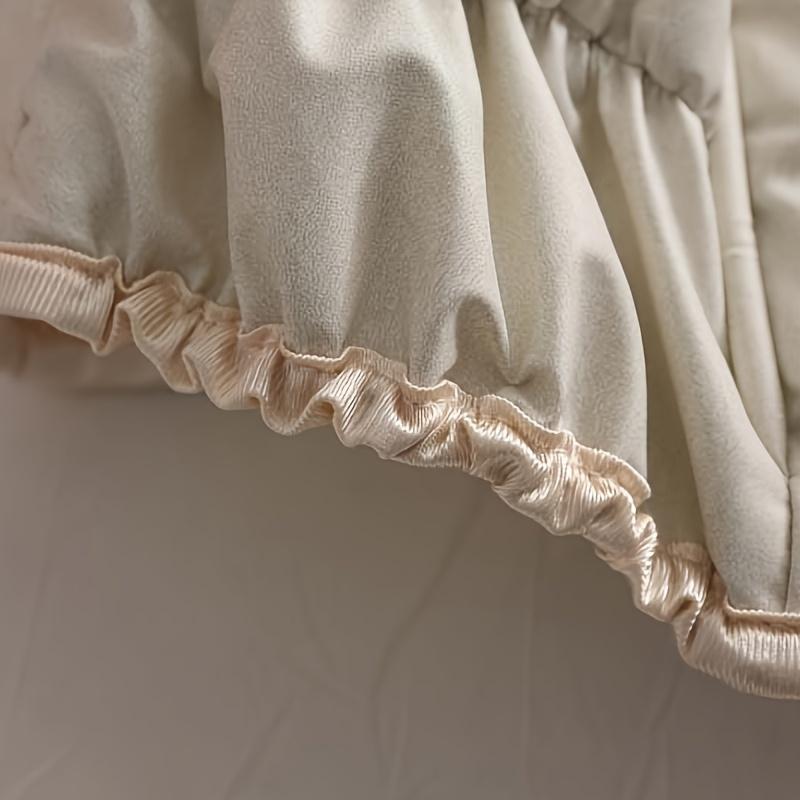 Luxury All-inclusive Thicken Quilted Headboard Cover Technology Cloth Bed Head Cover Solid Color Dust Protector Cover Easily Clean Headboard Cover