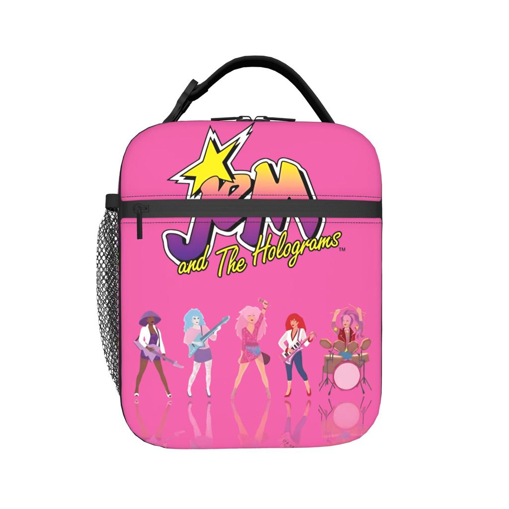 Термосумка для ланча Jem and the Holograms для пикника Портативный бенто-бокс Мужчины Женщины Термосумка-холодильник