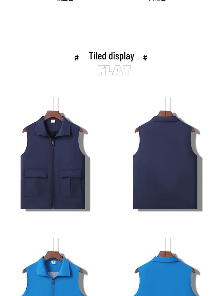 Индивидуальные жилеты волонтеров и гидов с логотипом для супермаркетов и складской деятельности