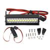 RC Roof Light 3 Stage Remote Control Wire 12 LED RC Roof Lamp for Axial SCX10 90046 for CC01 D90 D110 1/10 Crawler