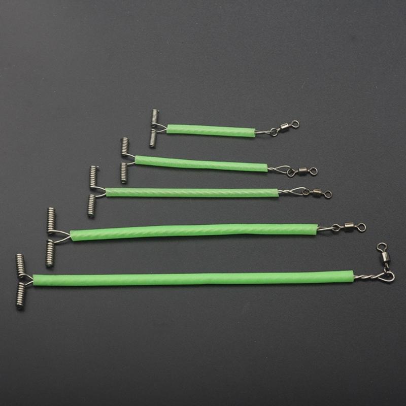 20 шт./набор Светящиеся трубки Рыболовные оснастки с вертлюжками качения Т-образный баланс 3-сторонний соединитель рычагов Изготовление лески Снасти