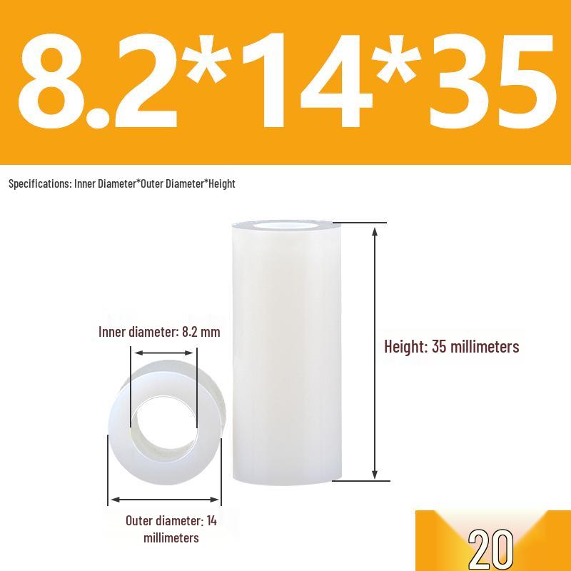 Plastic Insulating Spacer Sleeves M5-M12