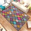 Ковер, Тонко моющийся современный ковер, Коврик с декоративным нескользящим полом