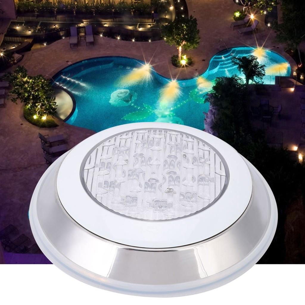 LED Underwater Lamp Swimming Pool Fountains Waterproof Wall-mounted Landscape Light Underwater Lighting Decoration Device