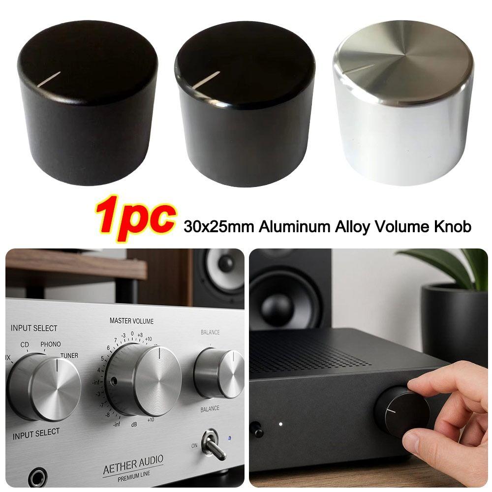 1Pcs Aluminum Alloy Aluminum Volume Knob for Guitar Effect Pedals and Audio Equipment
