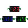 2 Wires Mini Digital Voltmeter LED Display 0.28 Inch Digital Voltage Tester Red/Blue/Yellow/Green Accurate Pressure Measurement