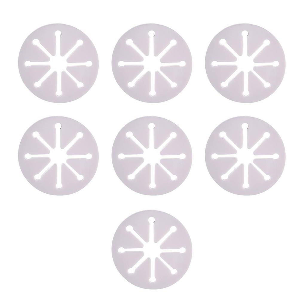 7 шт. застежек для носков, держателей для носков, сортировочных зажимов, ПВХ, экономящих время органайзеров для носков для занятых профессионалов и семей