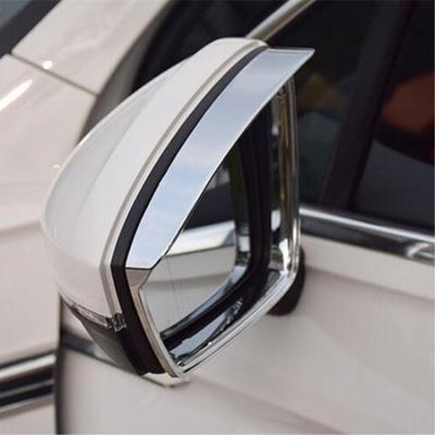 Для Volkswagen VW Tiguan 2017-2024 Хромированный козырек-защита накладка на зеркало заднего вида