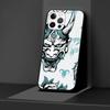 Чехол для Apple Iphone 11 13 12 Mini 14 Pro Max Xr 7 8 + Se 2020 Xs 6 6s Plus 5 5S, черный силиконовый чехол для телефона Samurai Oni Mas