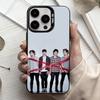Чехол для телефона 5 Seconds of Summer 5SOS для iPhone 17, 16, 15, 14, 13, 12, 11 Plus, Pro Max Черный Конфетный серебристый чехол для телефона