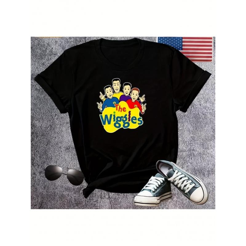 Wiggles Chibi Logo Adult Short-Sleeve Birthday Gift for Men