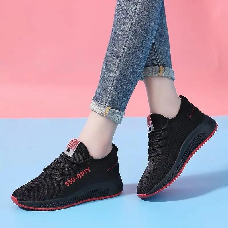 Casual Shoes for Women 2025 New Casual Sports Shoes for Women Mesh Breathable Korean Style Trendy Shoes