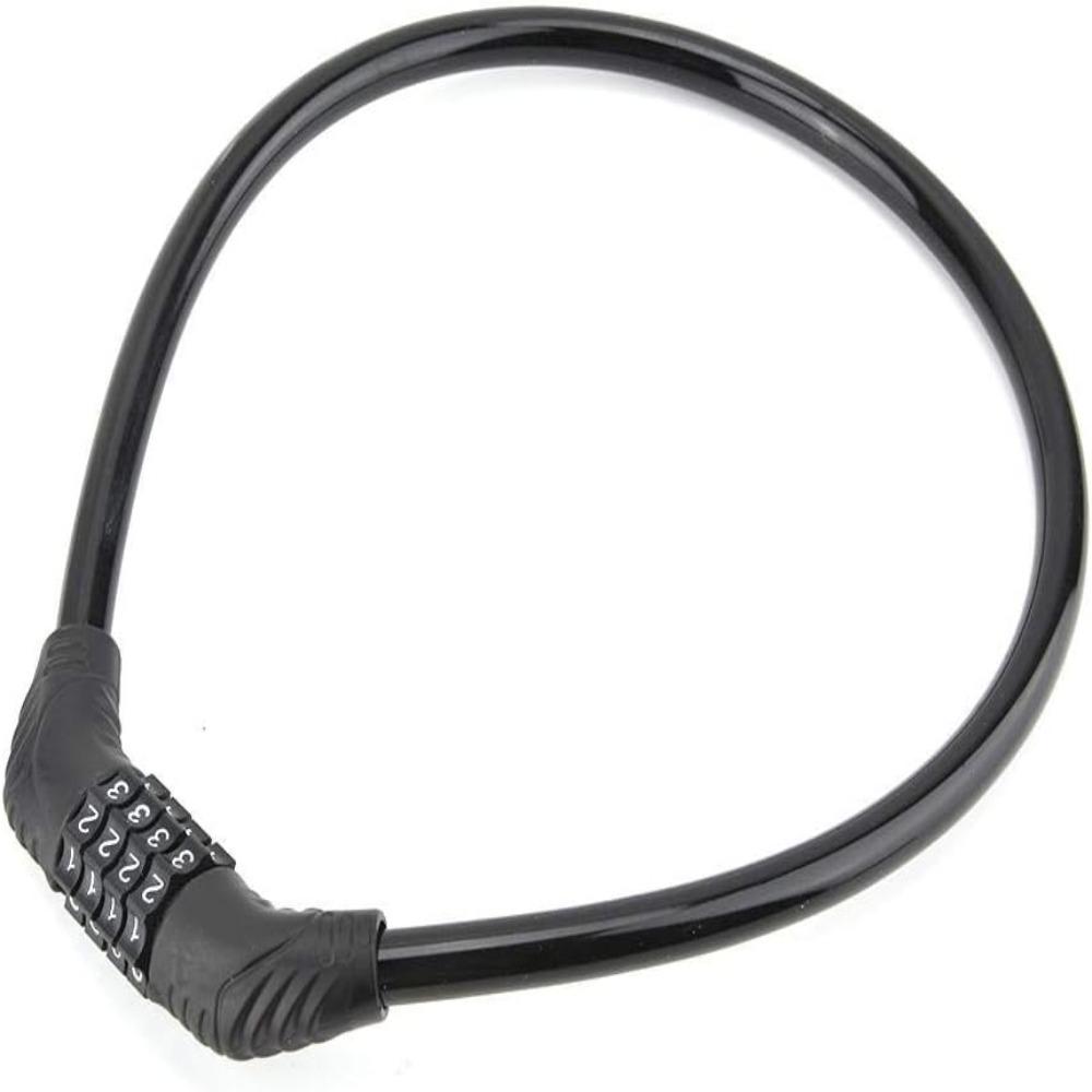 2PCS Steel Cable Anti Theft Bike Lock PVC Cover Ring Cable Lock Bike Cable Lock Electric scooters
