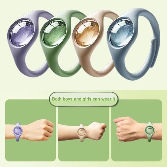 Браслет от комаров, удобный для ношения, выдвижной дизайн, силиконовый, эффективный браслет для предотвращения укусов комаров