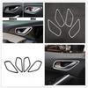 Для Mazda CX-5 CX5 KE 2012 2013 2014 2015 2016 Внутренняя ручка двери, накладка на чашу ручки, рамка, отделка ABS, углепластик, аксессуары для стайлинга автомобиля