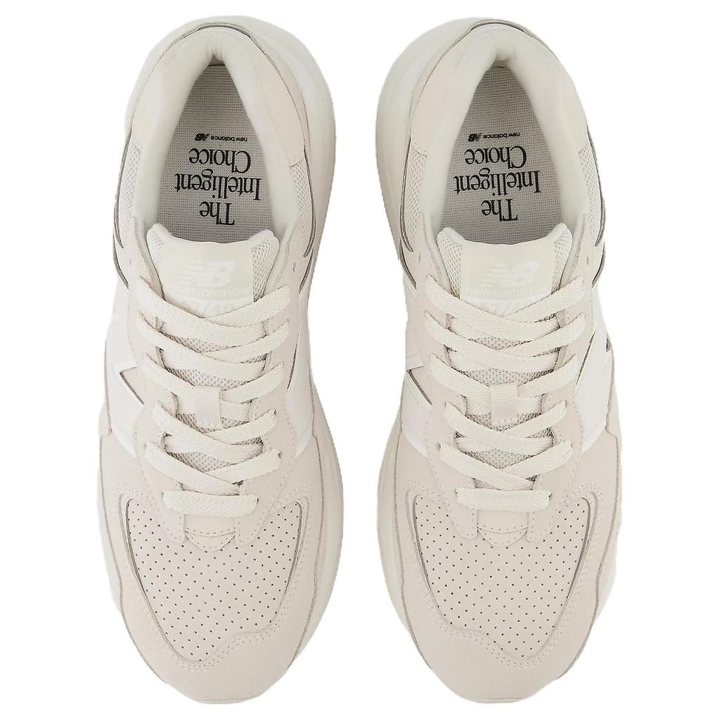 New Balance Nb 5740 Ретро Мода Кожа Сетка Низкий Верх Повседневные Кроссовки для Бега Унисекс кроссовки Бежевый M5740FMB