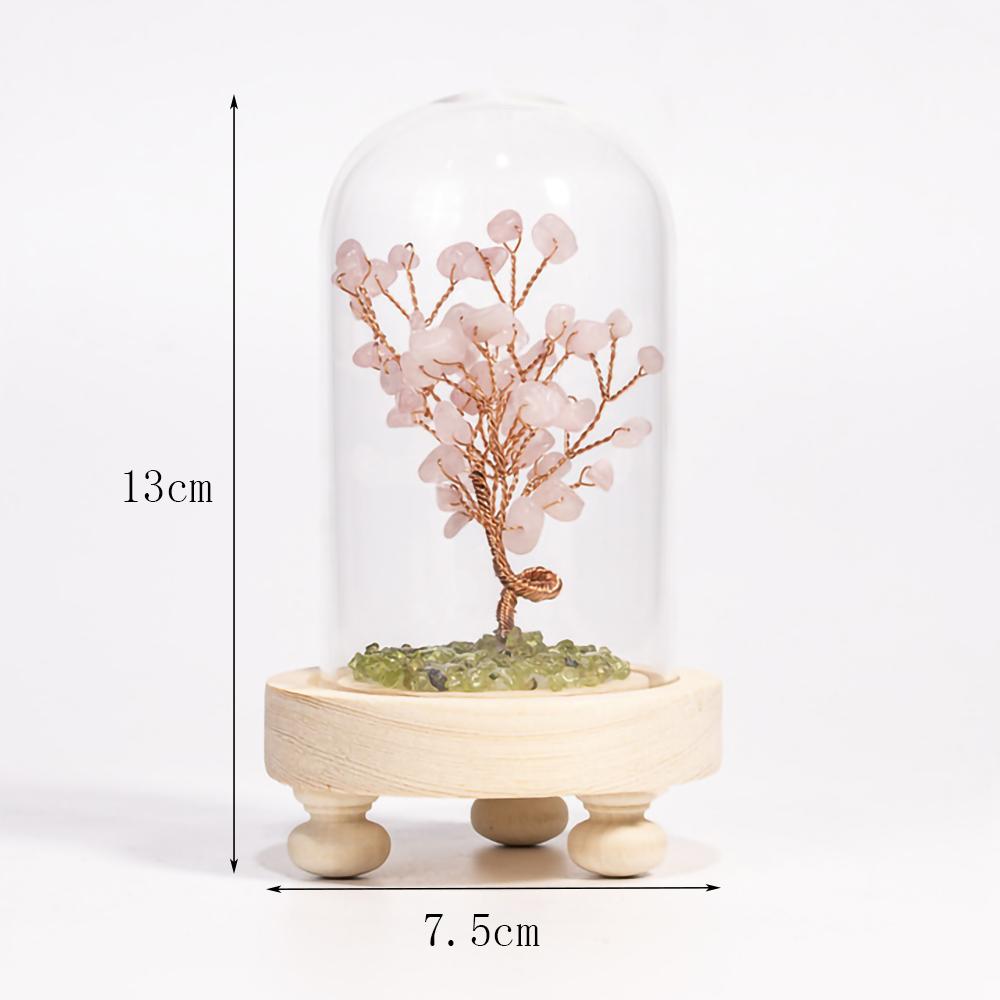 Creative Crystal Ornaments Statuettes Sculpture Birthday Gifts Opening Gifts Crystal Crafts Crystal Tree Home Decoration