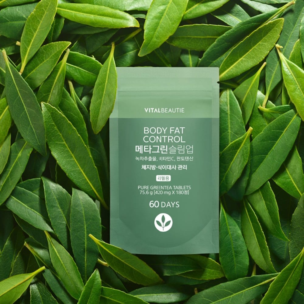 VITALBEAUTIE Набор для похудения Metagreen (Metagreen Slim Up 180 штук + Calorie Cut Jelly 10 штук)
