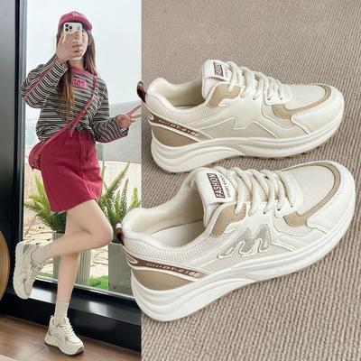 Весна 2025 года, женская обувь Forrest Gump, новая обувь для папы на платформе, дышащая спортивная обувь, легкие повседневные кроссовки для бега, немецкие тренировочные кроссовки