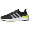 Neo Racer TR21 Lace-Up Flat Fabric Low-Top Casual Running Shoes Men Sneakers Black White GX0651