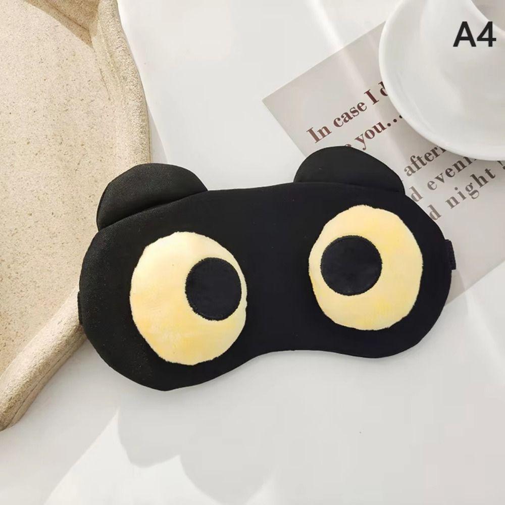 Breathable Funny Anime Eye Cover Adjustable Travel Relax Eyepatch Soft Cartoon Sleep Eye Mask Home